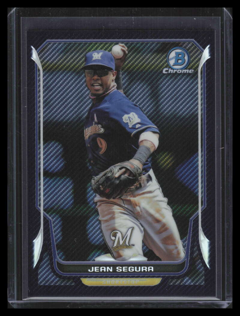 2014 Bowman Chrome Carbon Fiber Refractor 120 Jean Segura 4/10