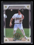1998 Leaf Fractal Materials Die Cuts 36 Scott Spiezio PY 84/100