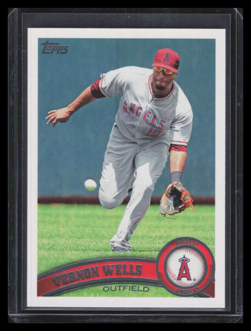 2011 Topps Sparkle 525 Vernon Wells Variation SP F05772