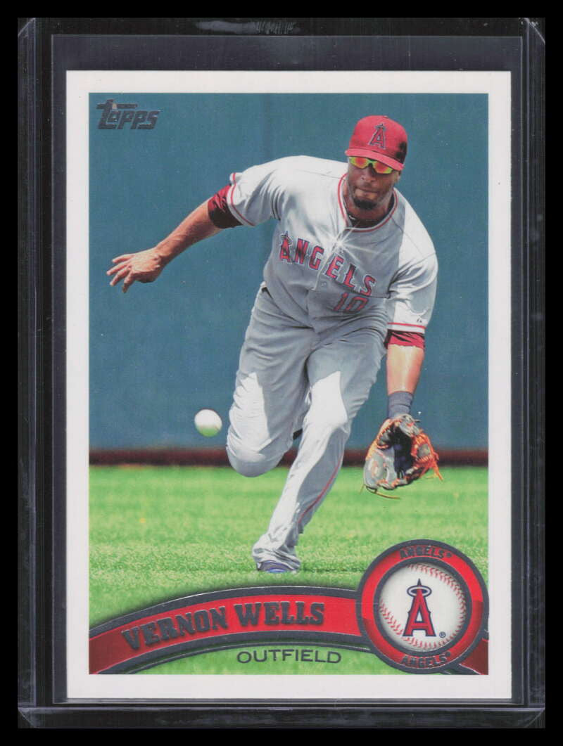2011 Topps Sparkle 525 Vernon Wells Variation SP F05774