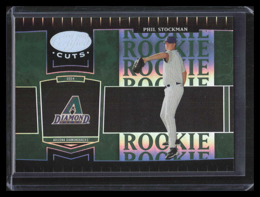 2004 Leaf Certified Cuts Marble Emerald 288 Phil Stockman ROO Rookie 5/5