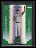 2004 Leaf Certified Materials Mirror Emerald 287 Tim Bittner NG Rookie 4/5