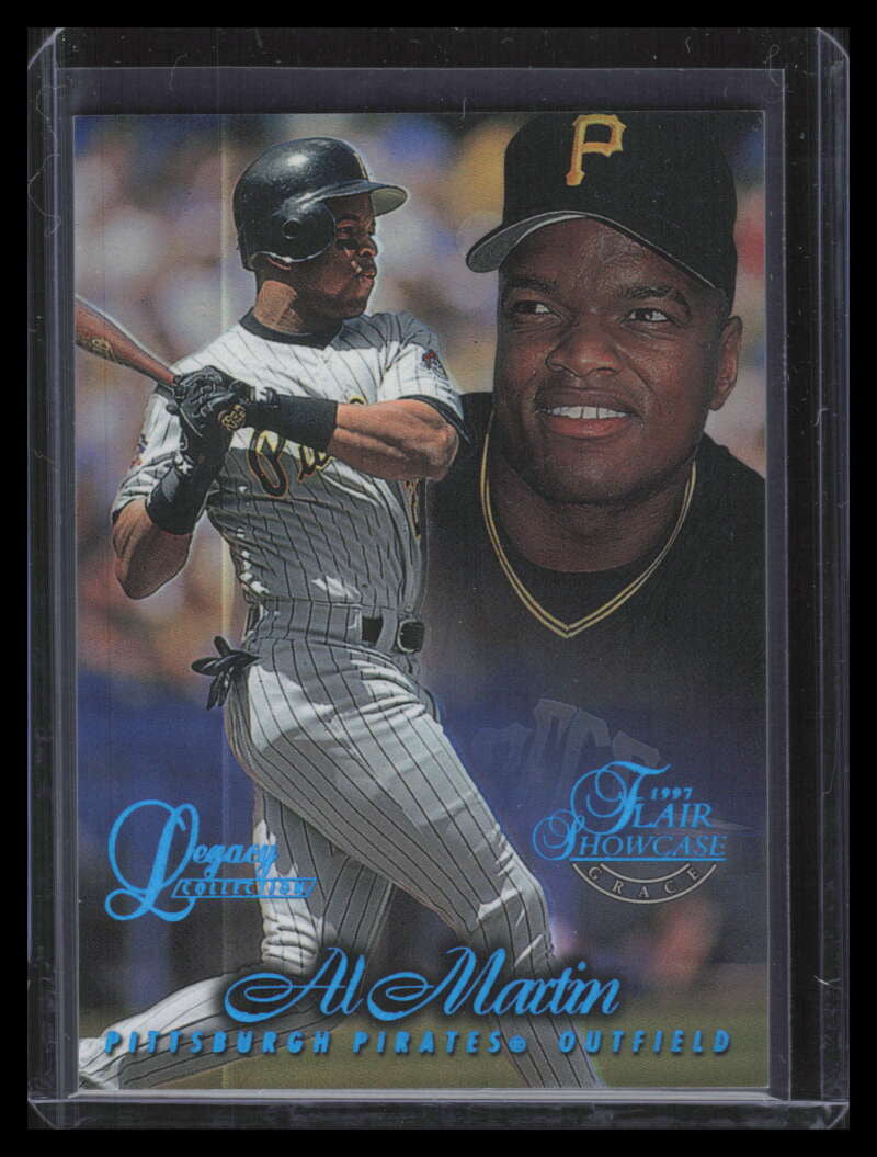 1997 Flair Showcase Legacy Collection Row 1 93 Al Martin 46/100