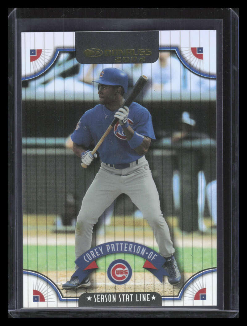 2002 Donruss Stat Line Season 109 Corey Patterson 8/14