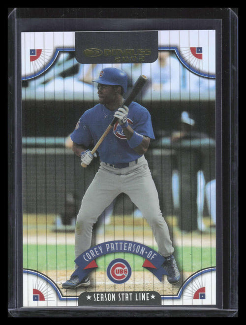 2002 Donruss Stat Line Season 109 Corey Patterson 8/14