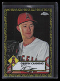2021 Topps Chrome Platinum Black and Gold 70th Refractor 468 Griffin Canning /10