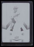 SOLD 162241 2009 Upper Deck Spectrum Swatches Printing Plate Black SSEV Edinson Volquez 1/1