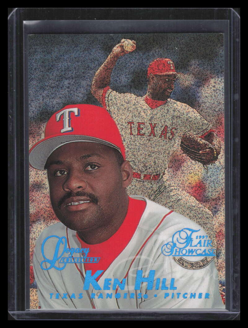 SOLD 162249 1997 Flair Showcase Legacy Collection Row 0 144 Ken Hill 9/100