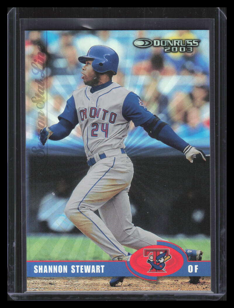 2003 Donruss Stat Line Season Atlantic City National 220 Shannon Stewart 1/1