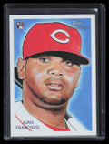 DELETE 162275 2010 Topps National Chicle Umbrella Red Back 273 Juan Francisco Rookie 1/1