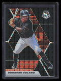 2021 Panini Mosaic Mosaic Black Refractor 152 Donovan Solano 1/1
