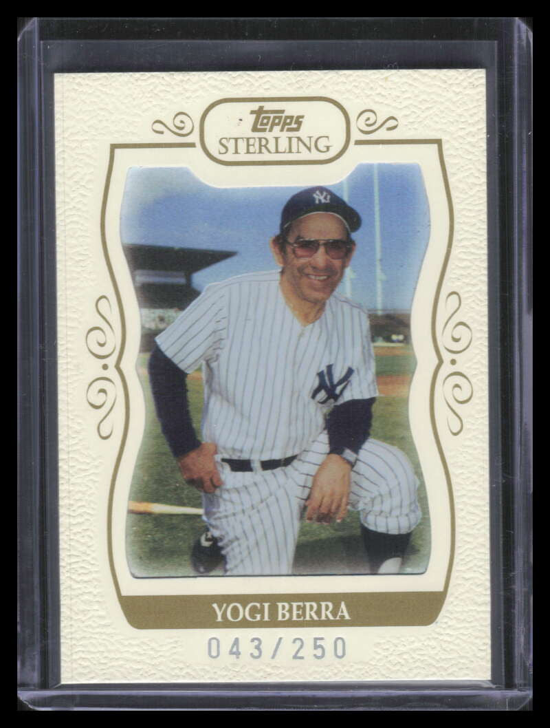 2008 Topps Sterling 73 Yogi Berra 43/250