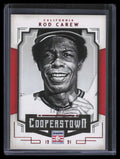 2015 Panini Cooperstown Red 83 Rod Carew 12/35