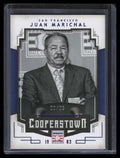 2015 Panini Cooperstown HOF Induction Blue 59 Juan Marichal 22/25