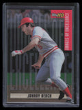 2001 Topps HD Images of Excellence Aluminum ie8 Johnny Bench