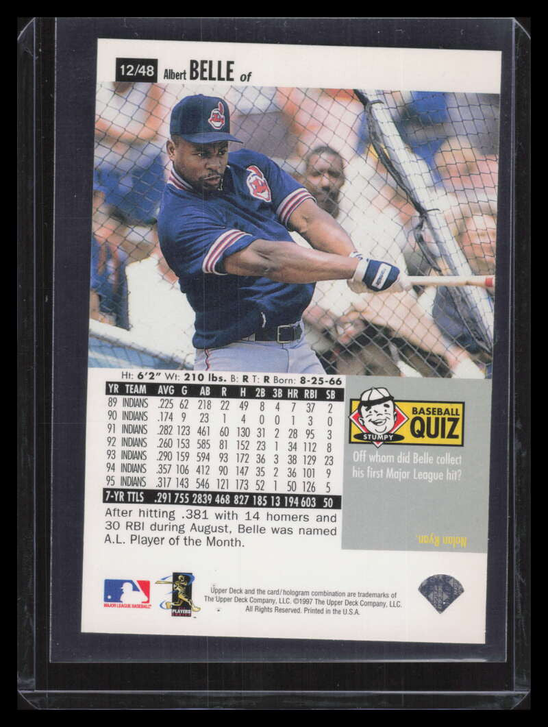1996 Upper Deck Folz Minis 12 Albert Belle