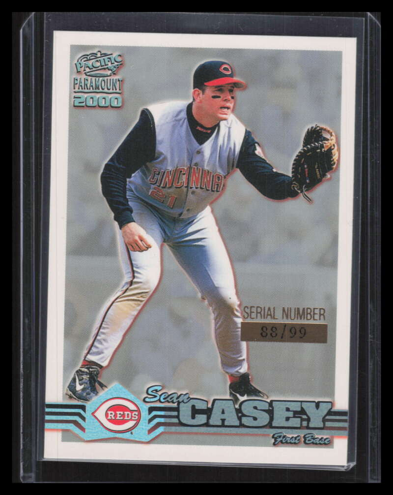 2000 Paramount Holographic Green 61 Sean Casey 88/99
