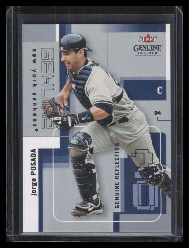 2004 Fleer Genuine Insider Reflections 20 Jorge Posada 29/99