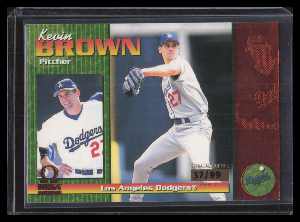 1999 Pacific Omega Copper 119 Kevin Brown 37/99
