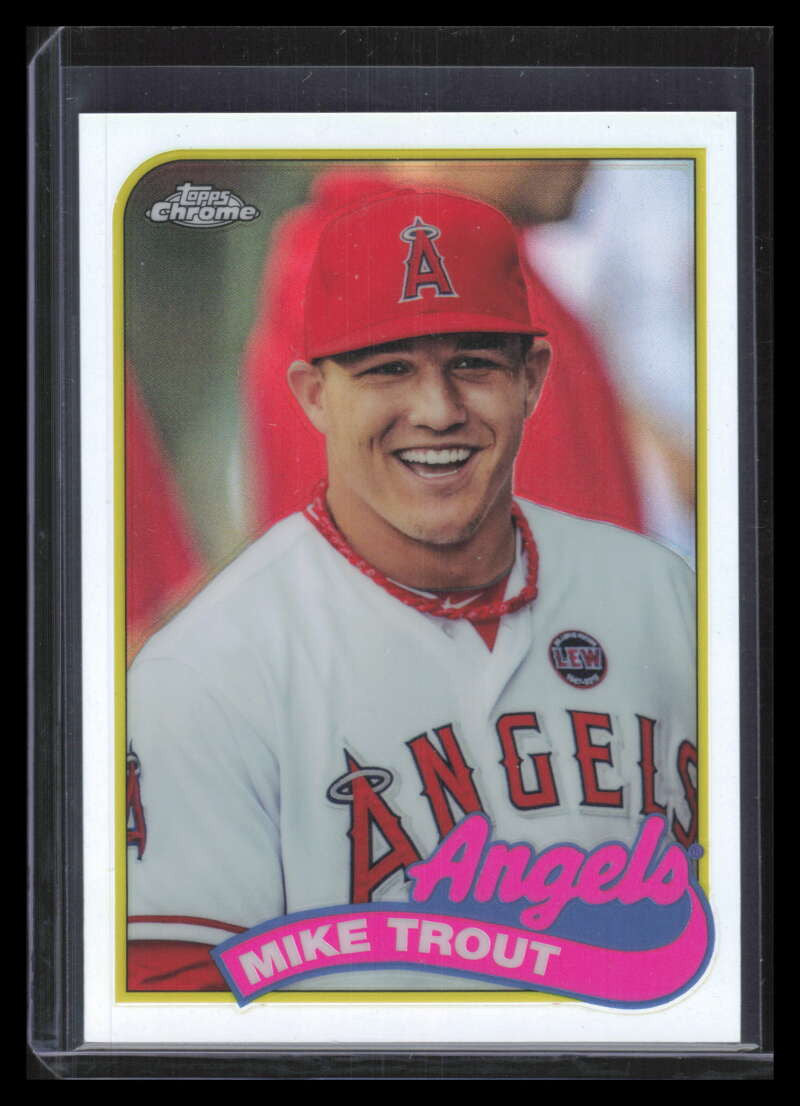 2014 Topps Chrome '89 Chrome Refractor 89tcmt Mike Trout