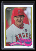 2014 Topps Chrome '89 Chrome Refractor 89tcmt Mike Trout