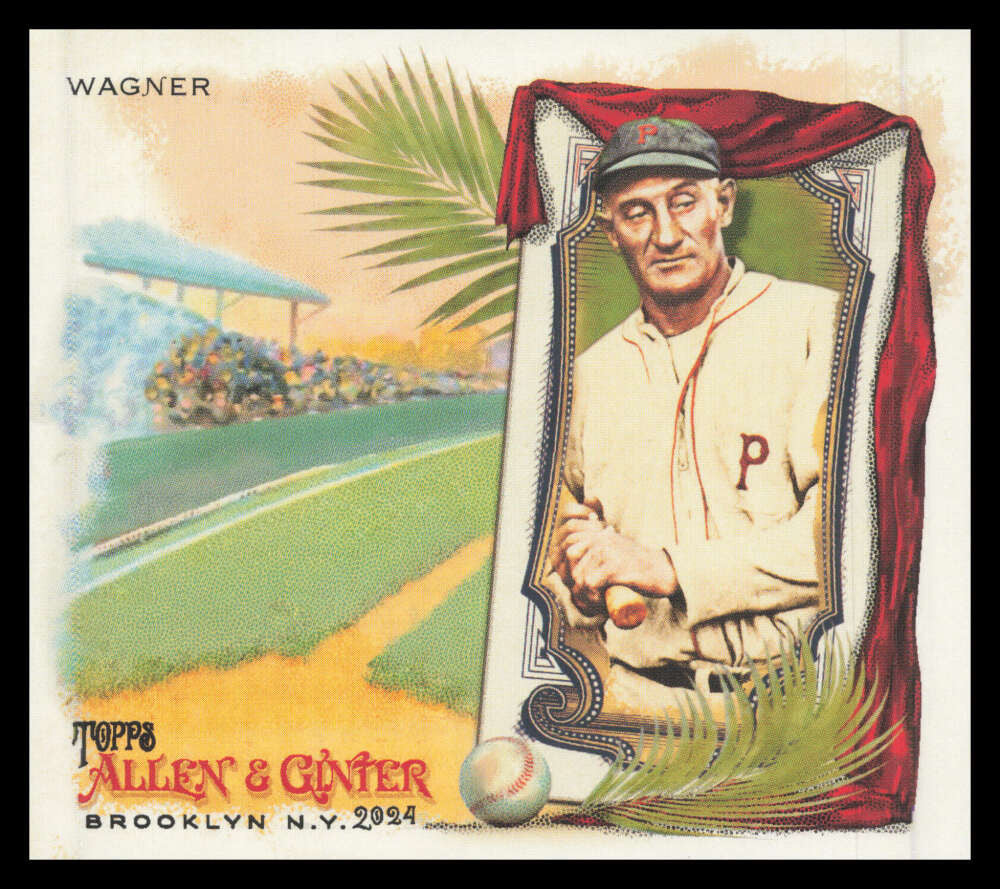 2024 Topps Allen and Ginter n43 Box Toppers n4310 Honus Wagner 148738