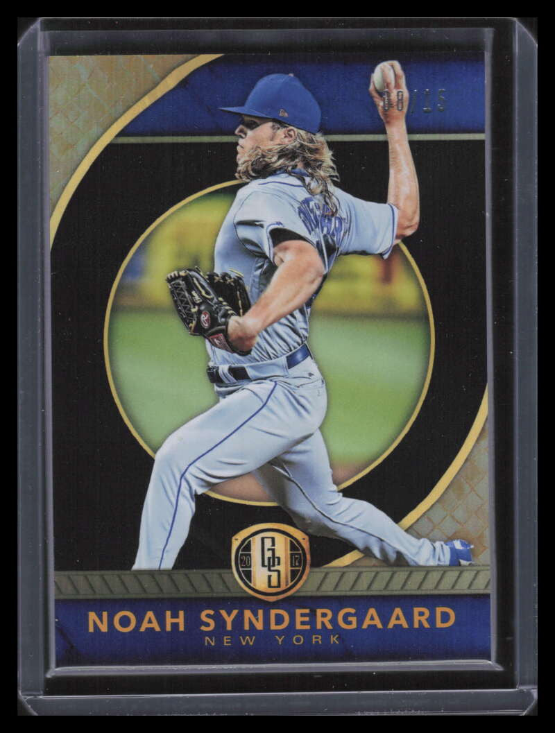2017 Panini Gold Standard Black 16 Noah Syndergaard 8/15