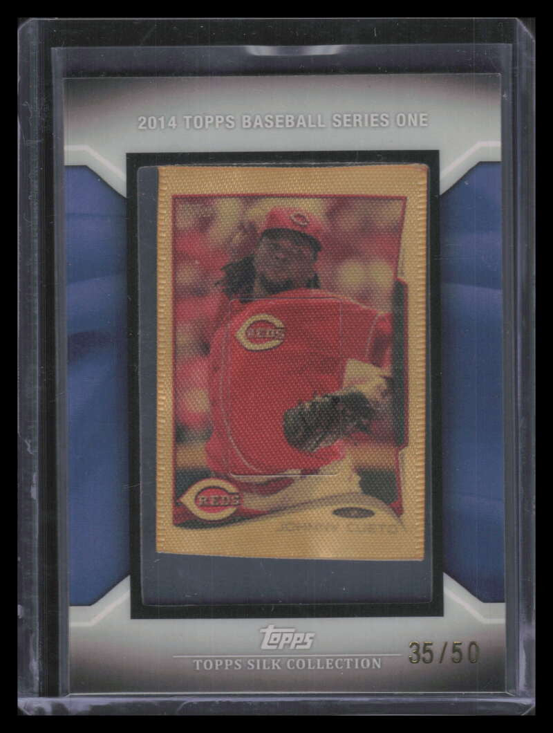 2014 Topps Silk Collection 35 Johnny Cueto 35/50