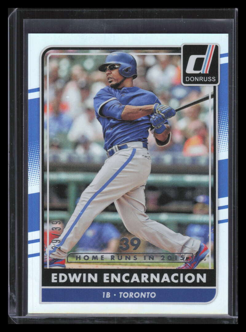 2016 Donruss Stat Line Season 46 Edwin Encarnacion 29/39