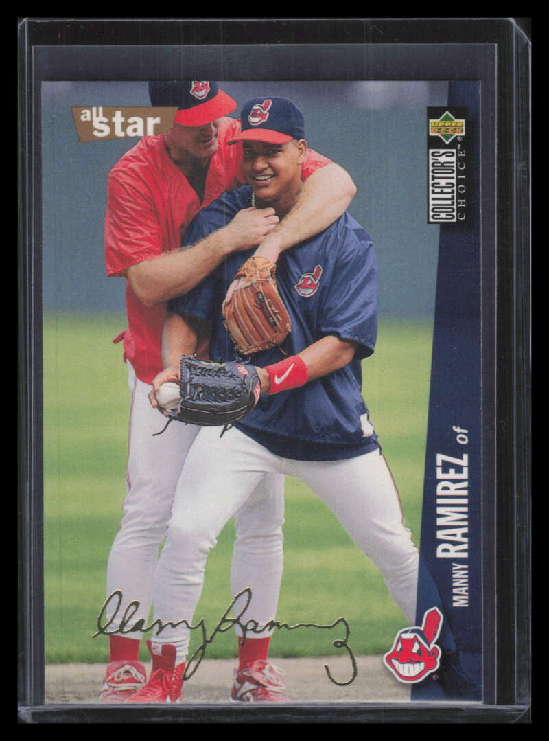 1996 Collector's Choice Gold Signature 125 Manny Ramirez