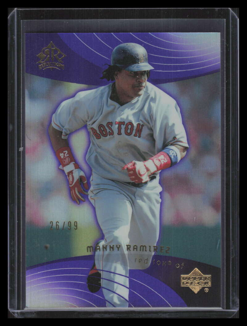 SOLD 162423 2005 Reflections Purple 50 Manny Ramirez 26/99