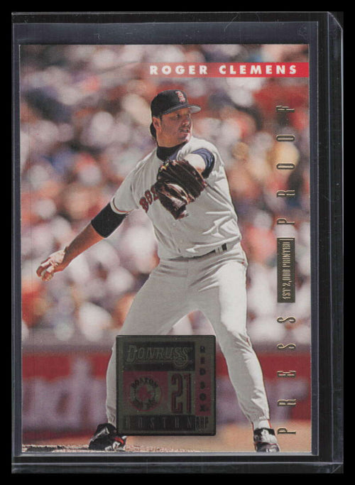 1996 Donruss Press Proofs 539 Roger Clemens /2000