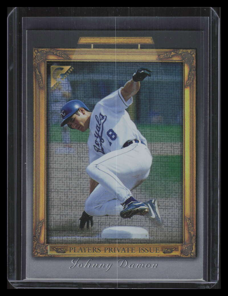 1998 Topps Gallery Player's Private Issue 112 Johnny Damon 124/250