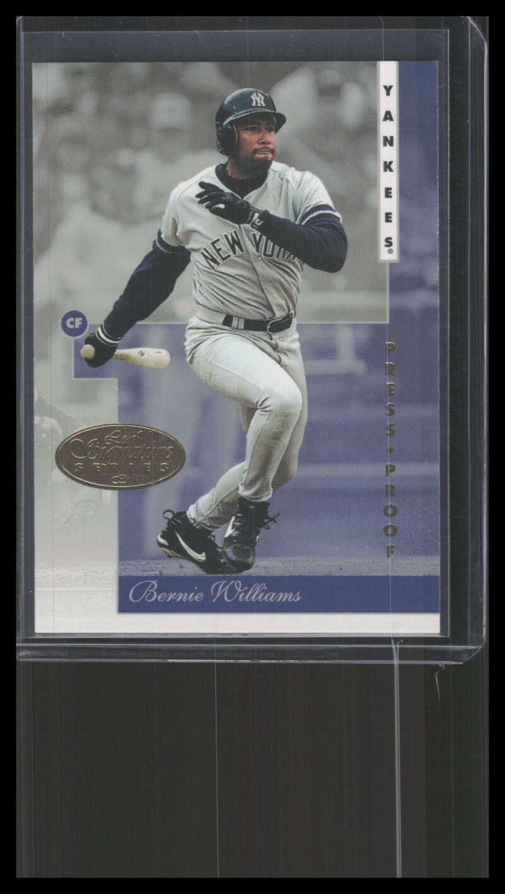 DELETE 162475 1996 Leaf Signature Gold Press Proofs 17 Bernie Williams