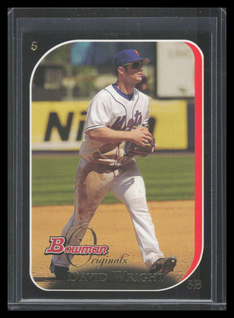 DELETE 162477 2006 Bowman Originals Black 1 David Wright 76/99