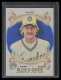 2021 Topps Allen and Ginter Chrome Blue Refractor 22 Robin Yount 107/150