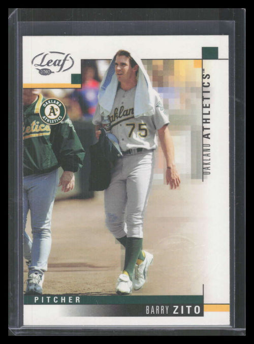 2003 Leaf Atlantic City National 78 Barry Zito 5/5