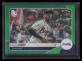 2023 Topps Big League Wrapper Redemption Green Foil wr82 Ozzie Albies 8/99