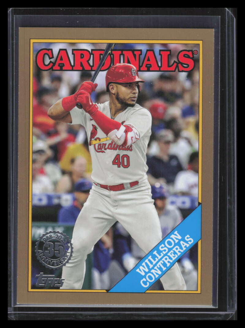 2023 Topps '88 Topps Series 2 Gold 2t8850 Willson Contreras 8/75