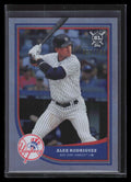 2018 Topps Big League Rainbow Foil 343 Alex Rodriguez 90/100
