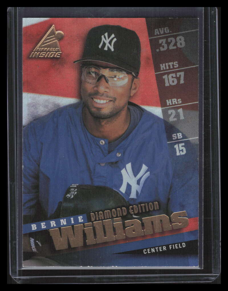 1998 Pinnacle Inside Diamond Edition 51 Bernie Williams 149006