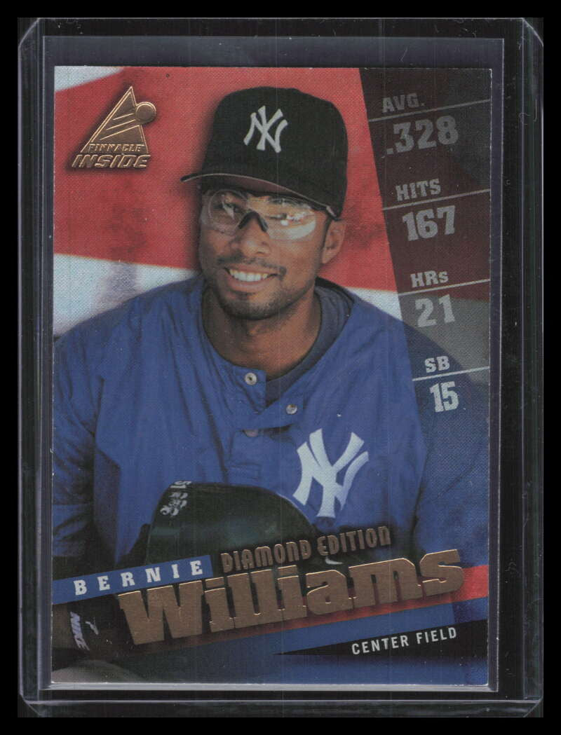 1998 Pinnacle Inside Diamond Edition 51 Bernie Williams 149008