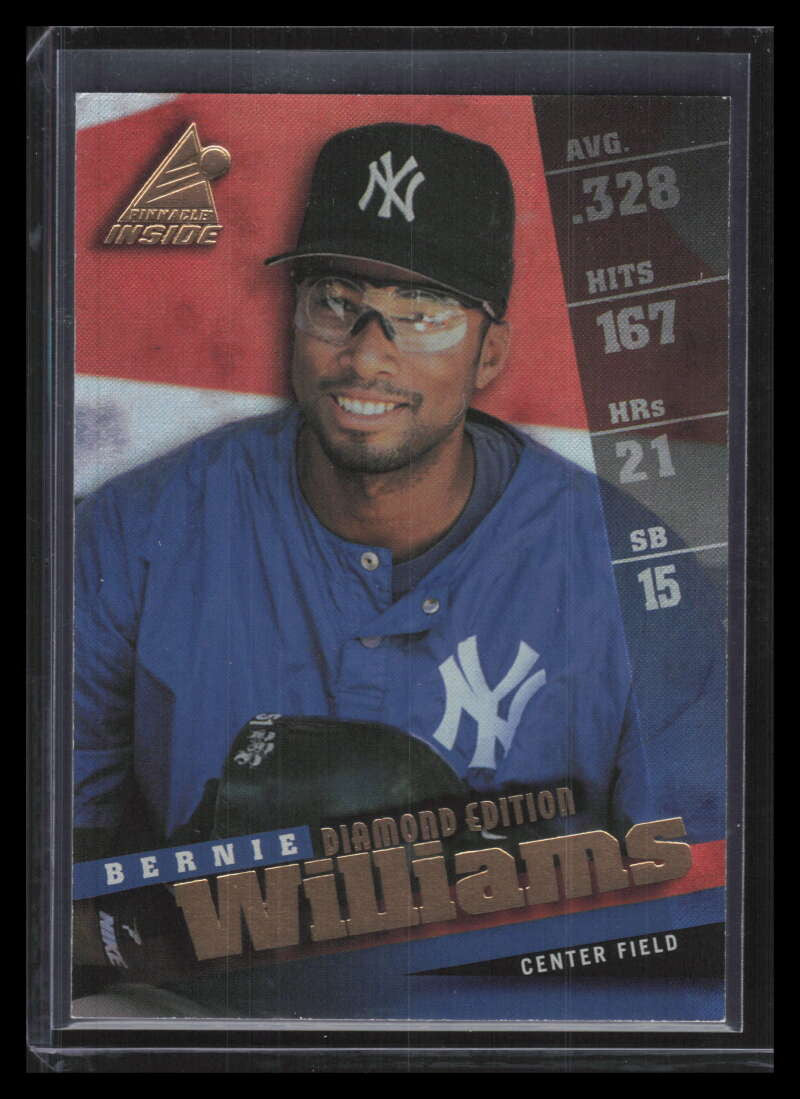 1998 Pinnacle Inside Diamond Edition 51 Bernie Williams 149009