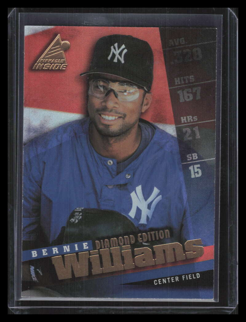 1998 Pinnacle Inside Diamond Edition 51 Bernie Williams 149011