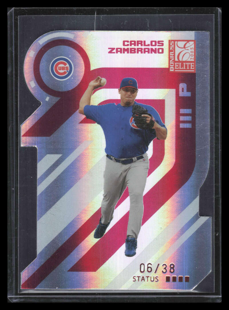 2005 Donruss Elite Status 32 Carlos Zambrano 6/38