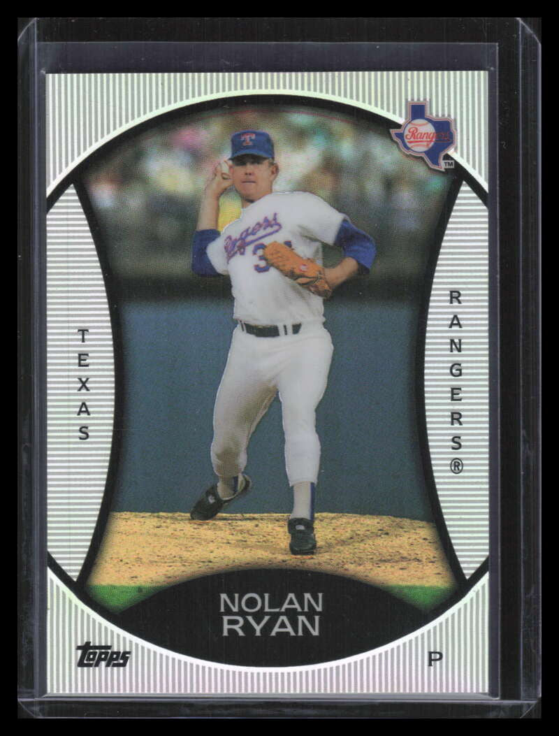 2010 Topps Legends Platinum Chrome Wal-Mart Cereal pc14 Nolan Ryan