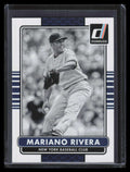 2015 Donruss 188b Mariano Rivera Black and White SP Photo Variation