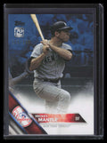 SOLD 162573 2021 Topps X Mickey Mantle Yankee Blue 45 Mickey Mantle 2016 Topps 105/199