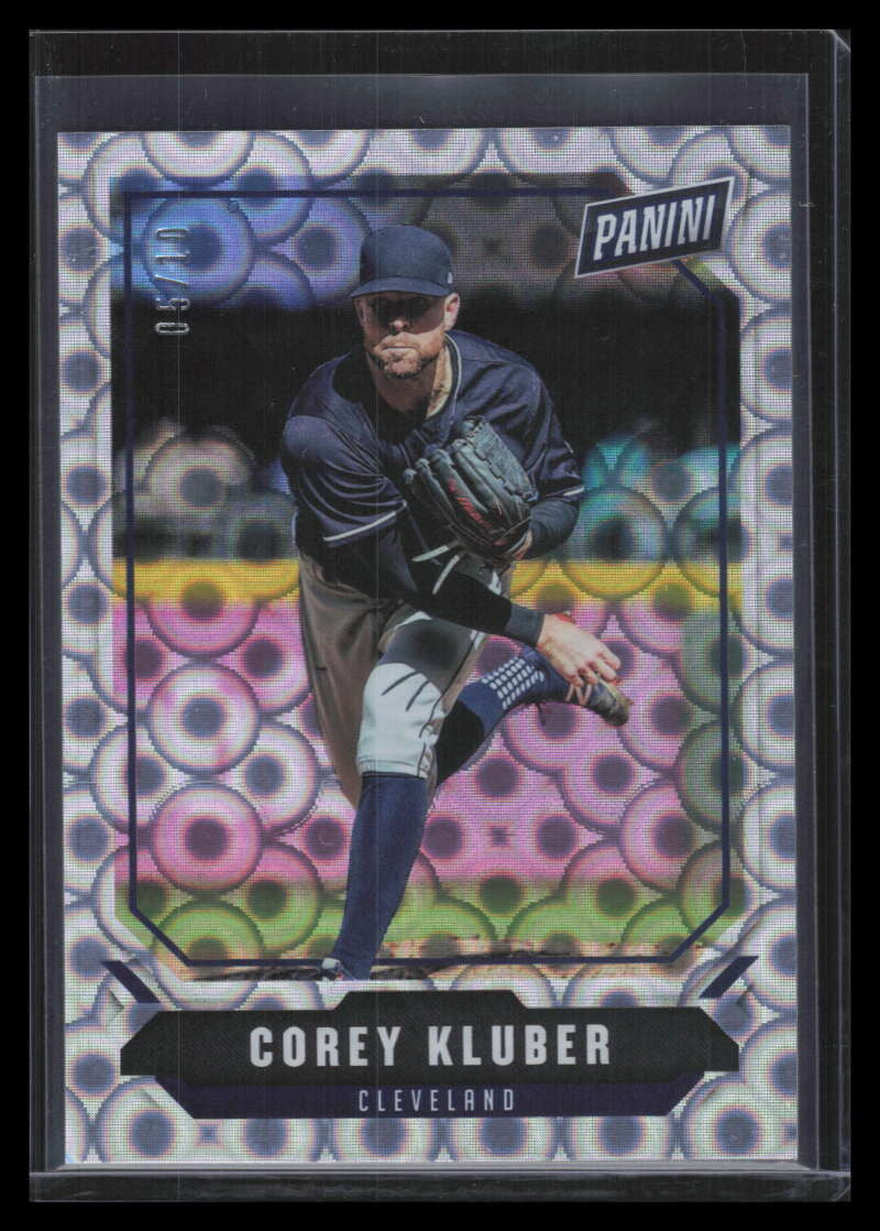 2018 Panini National Convention Pyramids 61 Corey Kluber 5/10