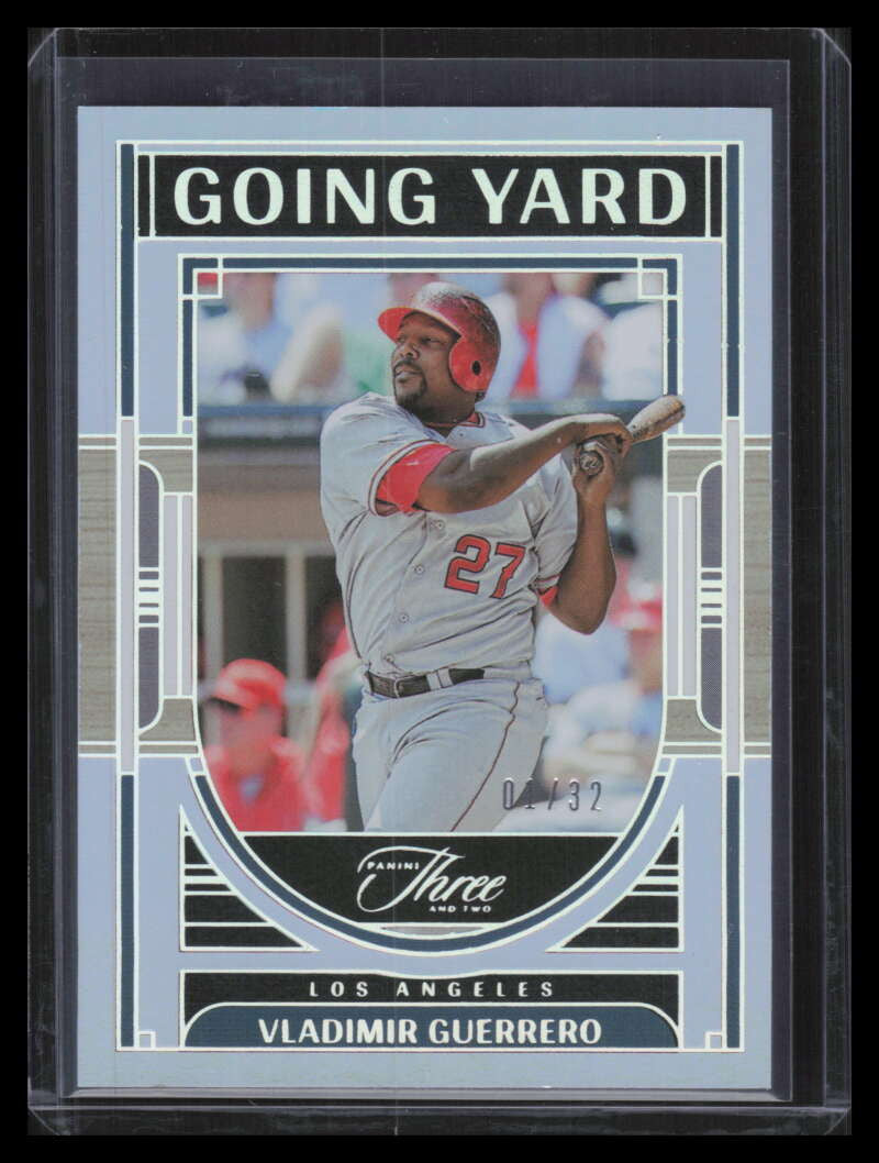 2024 Panini Three and Two Going Yard Three and Two 15 Vladimir Guerrero 1/32